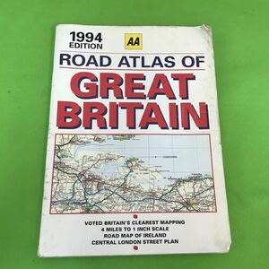 A07-100【洋書】1994 EDITION AA ROAD ATLAS OF GREAT BRITAIN 