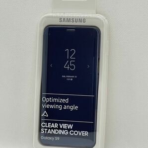 Galaxy S9 Clear View Standing Cover海外純正品