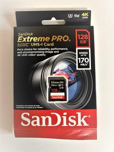 SanDisk 128GB Extreme PRO UHS-I SDXC 170MB/s SDSDXXY-128G サンディスク 海外パッケージ品