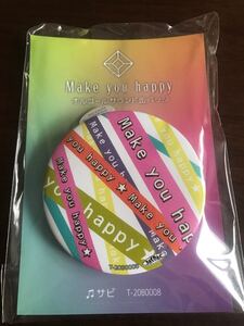 オルゴールサウンド 缶バッジ NiziU Make you Happy