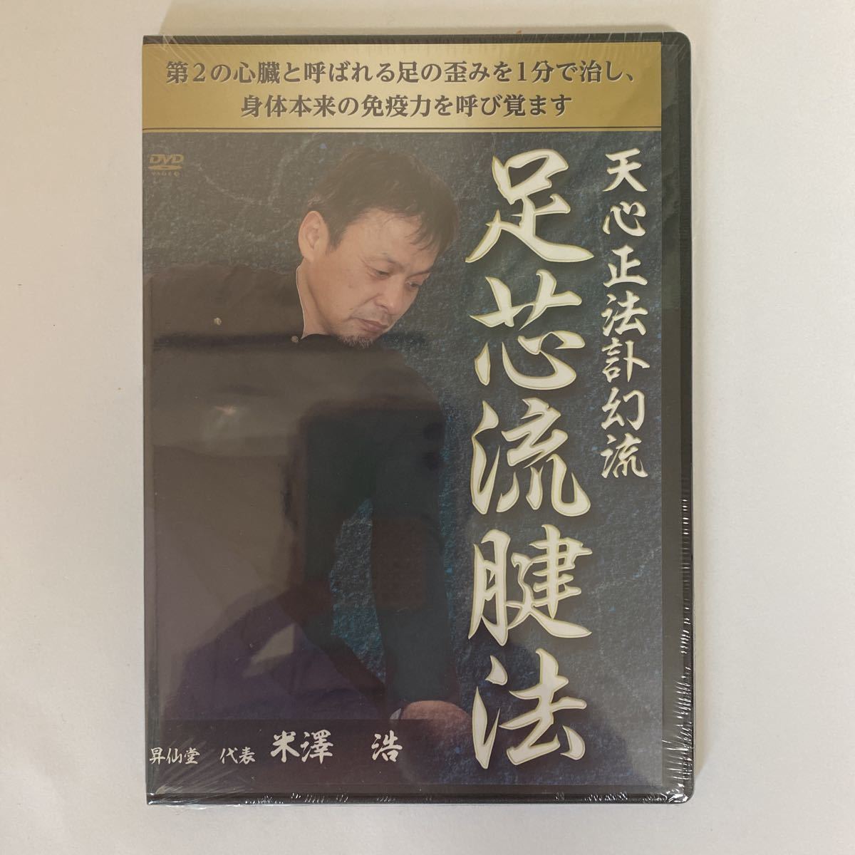未開封☆24時間以内発送!整体DVD計4枚【天心正法訃幻流 らせん静】米澤