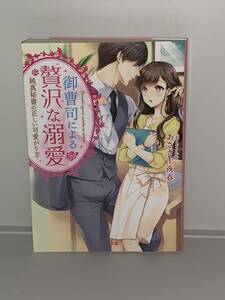 ○○ベリーズ文庫○○ 【御曹司による贅沢な溺愛　〜純真秘書の正しい可愛がり方〜】著者＝あさぎ千代春　中古品　喫煙者ペットはいません