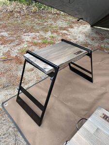 YAEH. 1×10SHELF アイアンテーブル キャンプテーブル アイアンラック