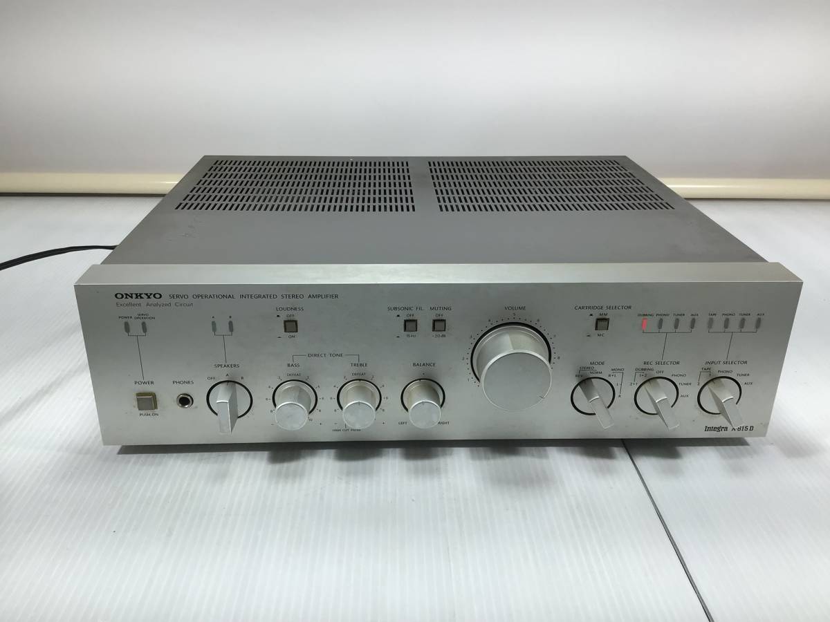 ONKYO プリメインアンプ Integra II A-815RX Onkyo Integrated Amplifier A-815RX Ⅱ