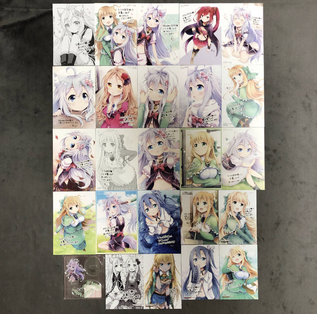 千剣の魔術師と呼ばれた剣士 1〜6巻 店舗購入特典27枚セット コミック版