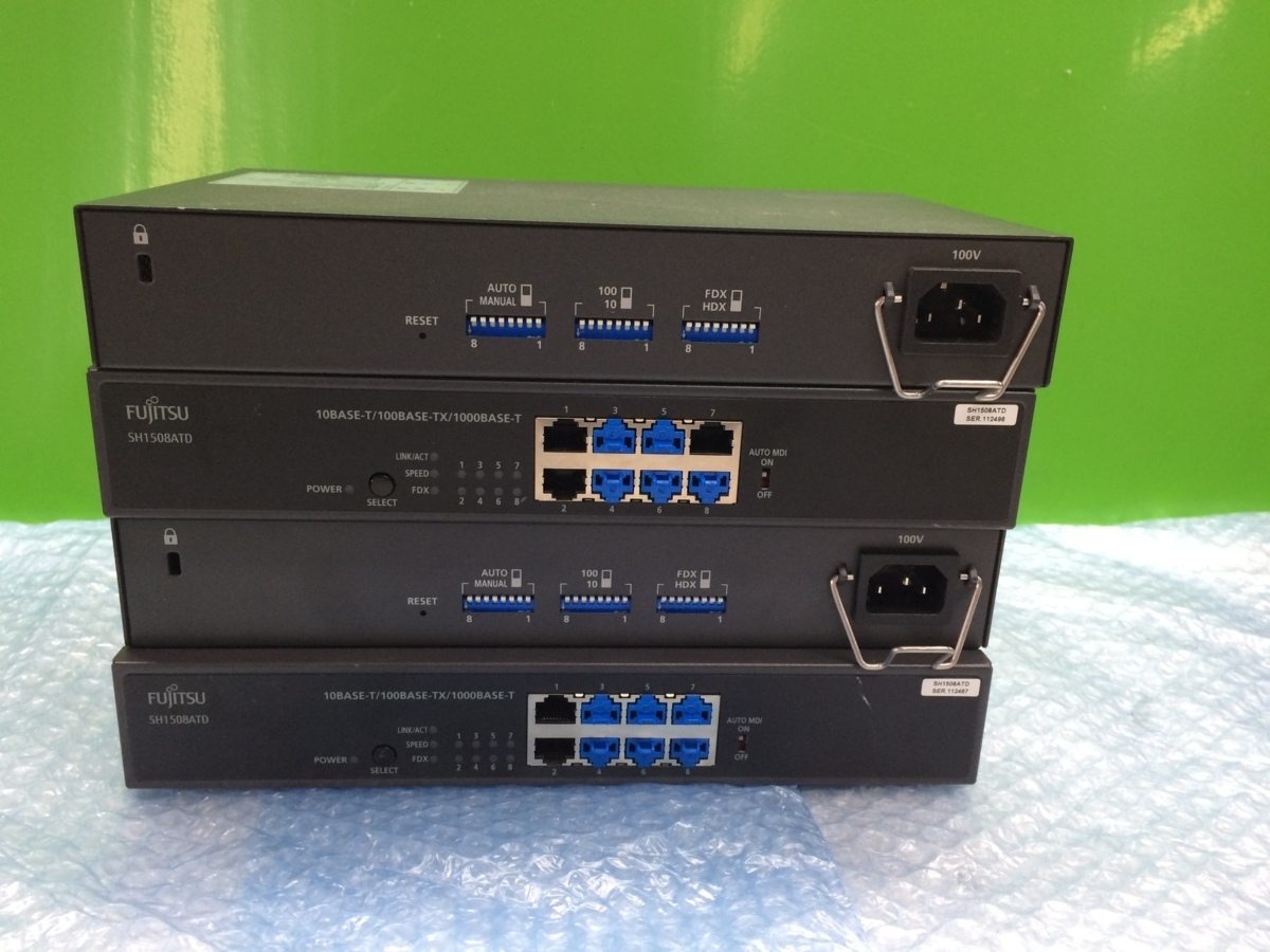 富士通 SH1516ATD ギガビットイーサ対応スイッチングハブ 16ポート