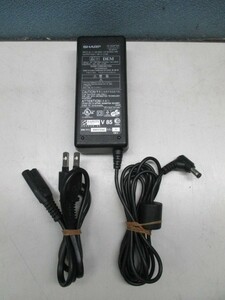 SHARP AC adapter EA-MV1V 19V 3.16A