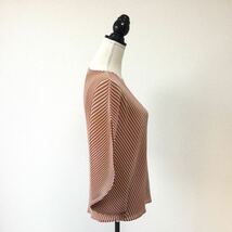 美品　入手困難　PLEATS PLEASE プリーツプリーツ　円形　サークル　トップス　アシンメトリー　送料無料　【1円スタート】_画像3