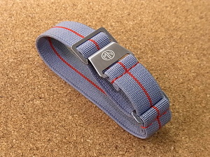 MARINE-NATIONALE|MN-STRAPS!GREY&RED 20MM!MN strap * cat pohs shipping free shipping!