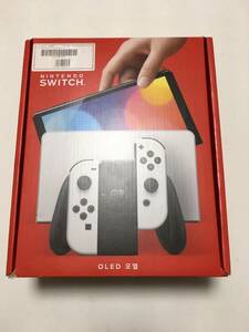 未使用品　Nintendo Switch有機EL☆ 任天堂 ／ニンテンドー／スイッチ ／OLED／ホワイト／本体／HEG-S-KAAAA