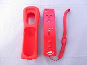 ジャンク品 ゲーム 任天堂 Wii リモコン モーションプラス RVL-036 カバー・ストラップ付