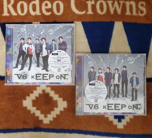 V6 kEEP oN. 通常盤+初回限定kEEP oN.盤 2枚 まとめて トニセン カミセン