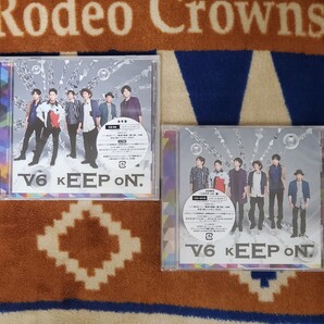 V6 kEEP oN. 通常盤+初回限定kEEP oN.盤 2枚 まとめて トニセン カミセン