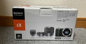 SONY レンズ交換式デジタルカメラ　NEX-C3D ダブルレンズキット