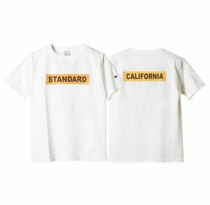 スタンダードカリフォルニア チャンピオン SD T1011 Tシャツ 白　Lサイズ STANDARD CALIFORNIA CHAMPION