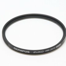 美品 OLYMPUS オリンパス プロテクトフィルター ZUIKO PRF-ZD72 PRO （質屋 藤千商店）_画像2