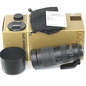 Nikon ニコン AF-S NIKKOR 200-500mm f/5.6E ED VR 望遠 ズームレンズ （質屋 藤千商店）