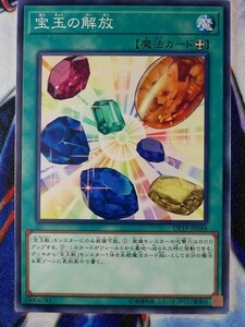 ◇A7618◇遊戯王OCG・宝玉の解放 ノーマル DP19-JP044・美品◇