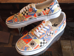 新品 10.0 28.0cm USA企画 VANS CLASSIC ERA CAMP POSITIVE MULTI バンズ ヴァンズ エラ クレイジー パターン ヒッピー マルチカラ―