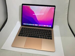 ☆～１円スタート！！Apple MacBook Air A1932 (Retina、13-inch、2018) USキーボード ゴールド ～☆ [Nmc]