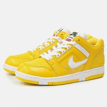 Supreme/Nike SB Air Force 2 黄色US 10 (28.0cm) シュプリーム/ナイキ エスビー エアー フォース ツー 2017FW_画像1