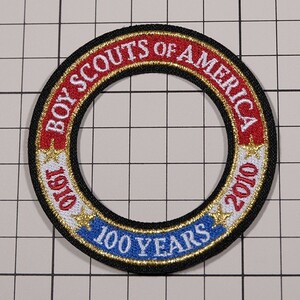 PG72 ボーイスカウト 100周年 BSA ワッペン パッチ BOY SCOUTS OF AMERICA 100 YEARS