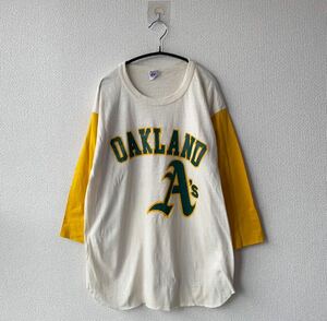  dead stock VICTORY KNITS MLB okura n doors re сhick sla gran T-shirt L USA made Vintage 