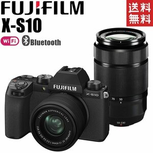 Fujifilm fujifilm x-s10 набор с двойной линзой черный без зеркала SLR Wi-Fi Bluetooth