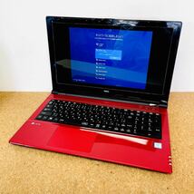 動作品　NEC LAVIE PC-NS700JAR Core i7 8550U 8GB 1TB HDD i8706 80サイズ発送　_画像1