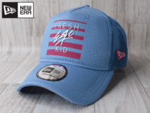 NEW ERA ニューエラ × FRESH EGO KID UKストリートブランド（フリーサイズ) メッシュ キャップ 帽子 CAP 未使用品 限定１個 R473_画像1