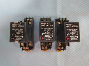 OMRON ソリッドステート・リレー G3FD-X03SN DC5～24V*3個