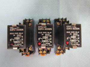 OMRON solid state * relay G3FD-X03SN DC5-24V*3 piece 