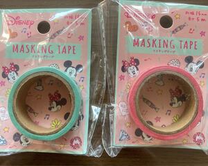 ミッキーマウス ミニーマウス、マスキングテープ