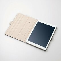 エレコムiPad Air・ iPad Pro 10.5インチソフトレザーカバー 360度回転 フラップカバーネイビー TB-A19M360NV 【新品】_画像5