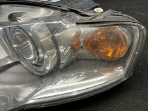 AU106 8E A4 アバント Sライン クワトロ ダイナミック 純正 左ヘッドライト HID/バラスト付 ▲程度いまいち 【動画有り】○ ★即決★_画像2