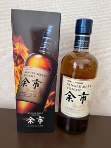 ニッカウイスキー余市 シングルモルト 700ml 箱付き未開封