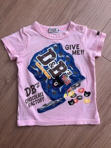 ミキハウスダブルビー 半袖Tシャツ 80
