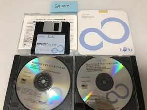 中古品/FUJITSU Windows ServerStart V5.603 PRIMERGY RX300 S3 サーバーCA40701-M986 4枚セット