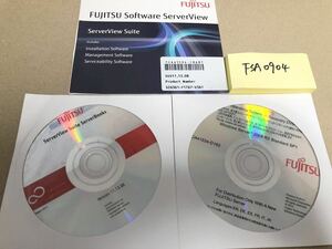 ☆FSA0904/中古品/Fujitsu Windows Server 2008 R2 Standard SP1/x64 /ServerView Suite serverBooks☆Software ServerView/CA41534-F868