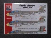 CTA-31 1/72 CTA グラマン EA-6B プラウラー用デカール 電子戦機 アメリカ海兵隊_画像2