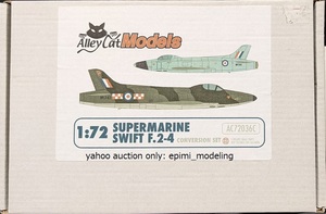 1/72 AlleyCat スーパーマリン スイフト F.2/F.3/F.4 コンバージョンキット エアフィックス用 戦闘機 イギリス空軍