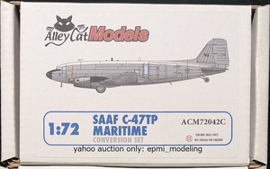 1/72 Alleycat ダグラス C-47TP ターボダコタ 哨戒型コンバージョンキット ターボプロップ仕様 南アフリカ空軍