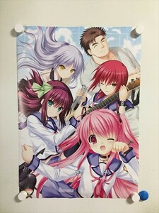 A56358 ◆Angel Beats B3サイズ ポスター 送料350円 ★5点以上同梱で送料無料★