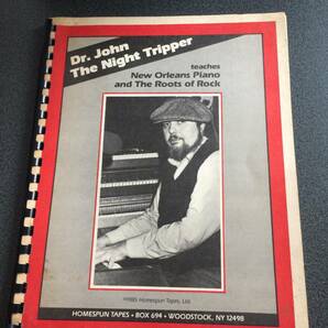 ♪♪【稀少】The night tripper DR. JOHN ドクター・ジョン/ブルース・ジャズ・ニューオリンズピアノ曲集・教則♪♪の画像1