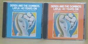 【中古CD】DEREK AND THE DOMINOS / LAYLA : 40 YEARS ON　2枚セット