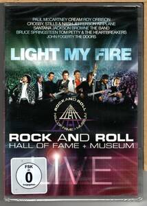【新品DVD】VA / ROCK AND ROLL HALL OF FAME + MUSEUM　LIVE　LIGHT MY FIRE
