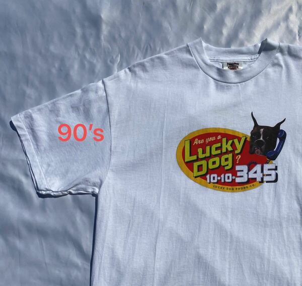 90’s Tシャツ　フレンチブルドッグ　フレブル　ヴィンテージ　ビンテージ　古着　アニマル