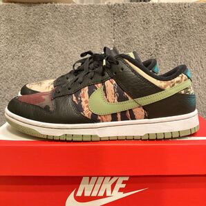 NIKE DUNK LOW SE "BLACK MULTI CAMO"