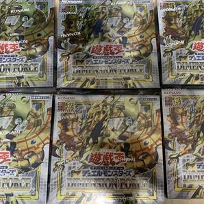 6BOX 遊戯王OCG 　DIMENSION FORCE　(+1 初回限定ボーナスパック入り)　新品未開封　ディメンション・フォース