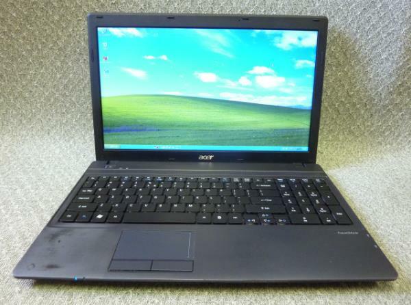 ★Win XP・7・10 OS選択可 Acer TravelMate 5335 (PEW52) TM5335-PS922 ★ Core2 Duo P8600/4GB/160GB/DVDRAM/無線/英文キーボード/1613